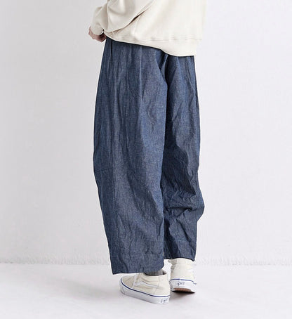 Veritecoeur Cotton Linen Denim Pants (2657U)