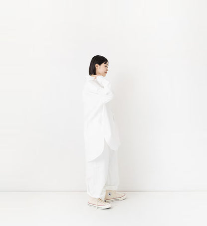 Veritecoeur Timeless Long Shirt - White - LTD183