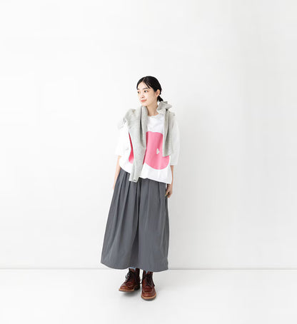 Veritecoeur Affeta Cocoon Skirt - Grey