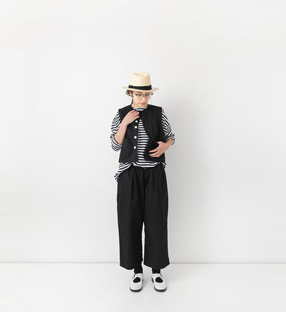 Veritecoeur Surface Dye Pants - 2887 Sumi Grey