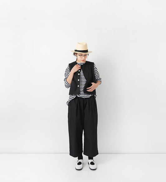 Veritecoeur Surface Dye Pants - 2887 Sumi Grey