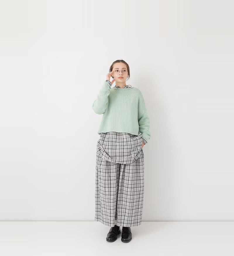 Veritecoeur Roll/N Pullover - Mint Green