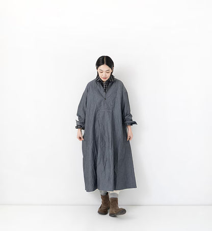 Veritecoeur Front York Dress _ LTD184-Indigo