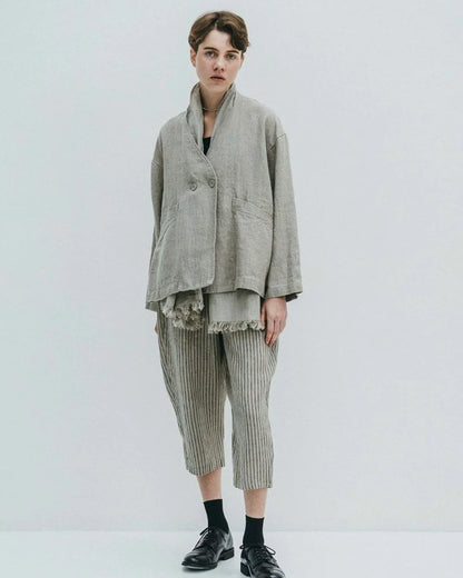 Fog Linen Work Cora Jacket - Natural