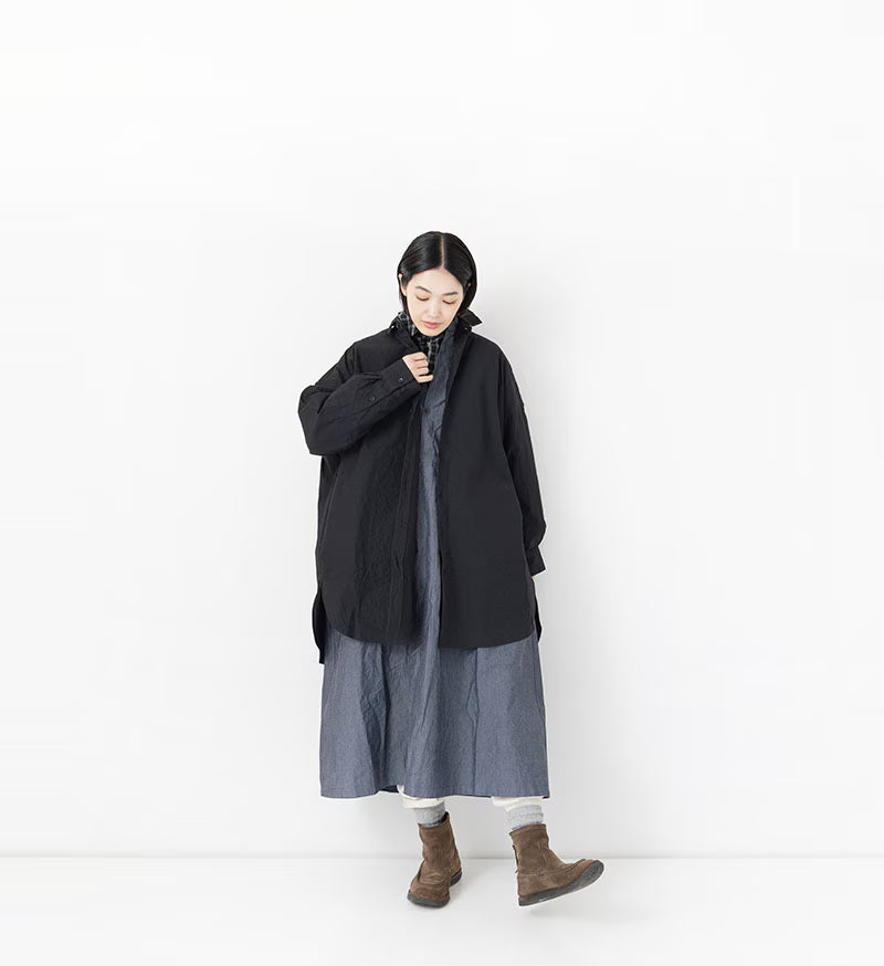 Veritecoeur Timeless Long Shirt - Black - LTD183