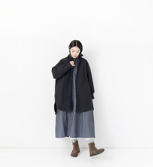 Veritecoeur Timeless Long Shirt - Black - LTD183