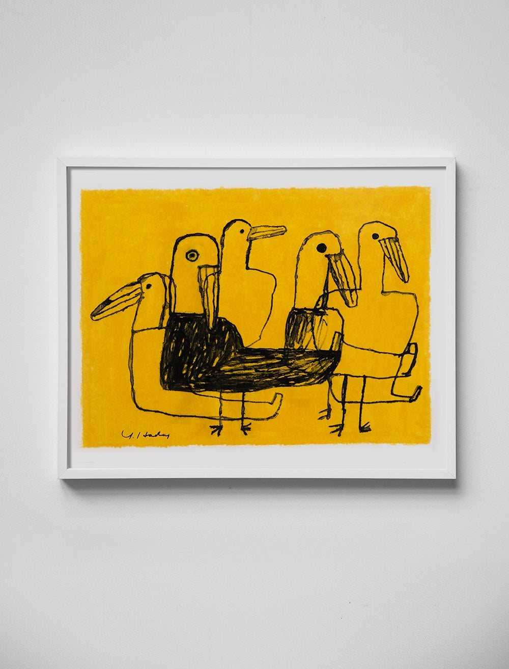 Fine Little Day Poster - Birds by Yoshiko Hada