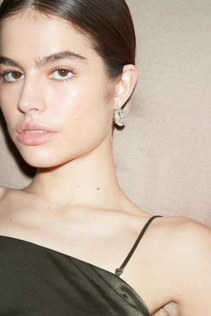 Shyla Biarritz Earrings-Silver