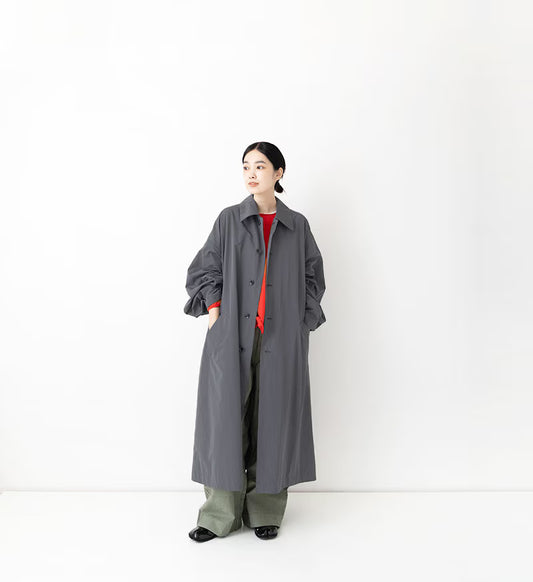 Veritecoeur Taffeta Coat - Black
