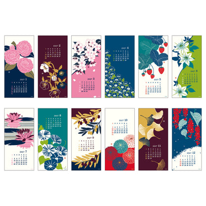 Midori 2027 Wall-Hanging Echizen Washi Calendar