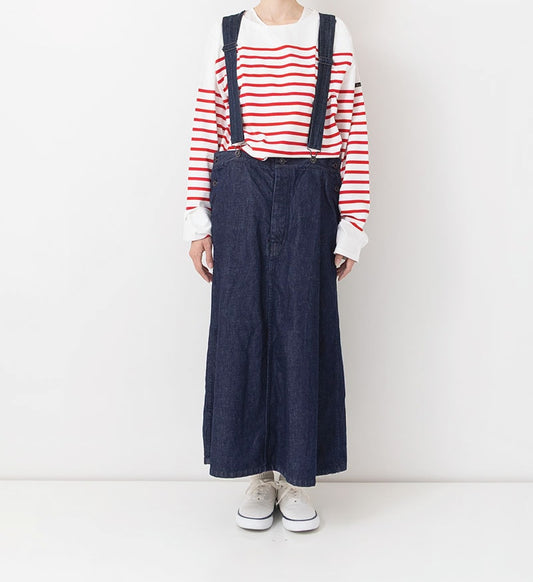 Veritecoeur Denim Skirt-One Wash