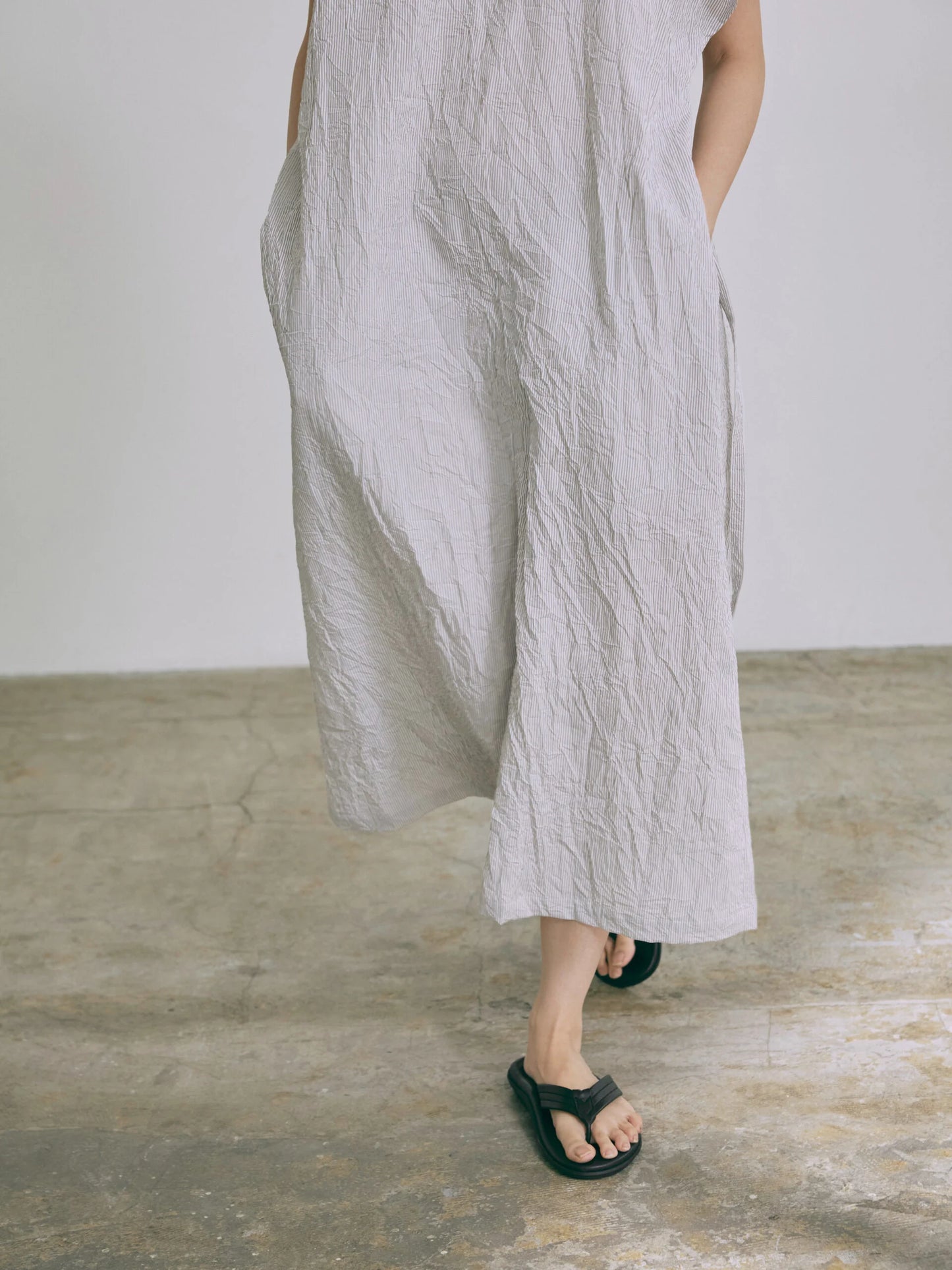 Nicholson & Nicholson Eve-CC Dress - Gray Stripe