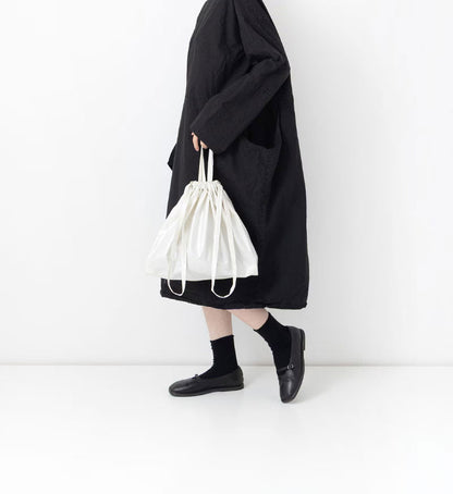 Veritecoeur Metalic Pouch Bag - Silver