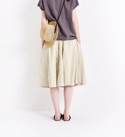 Veritecoeur Cotton Skirt - Beige