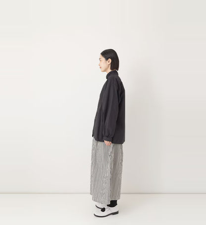 Veritecoeur Gathered Frill Shirt-2878 A