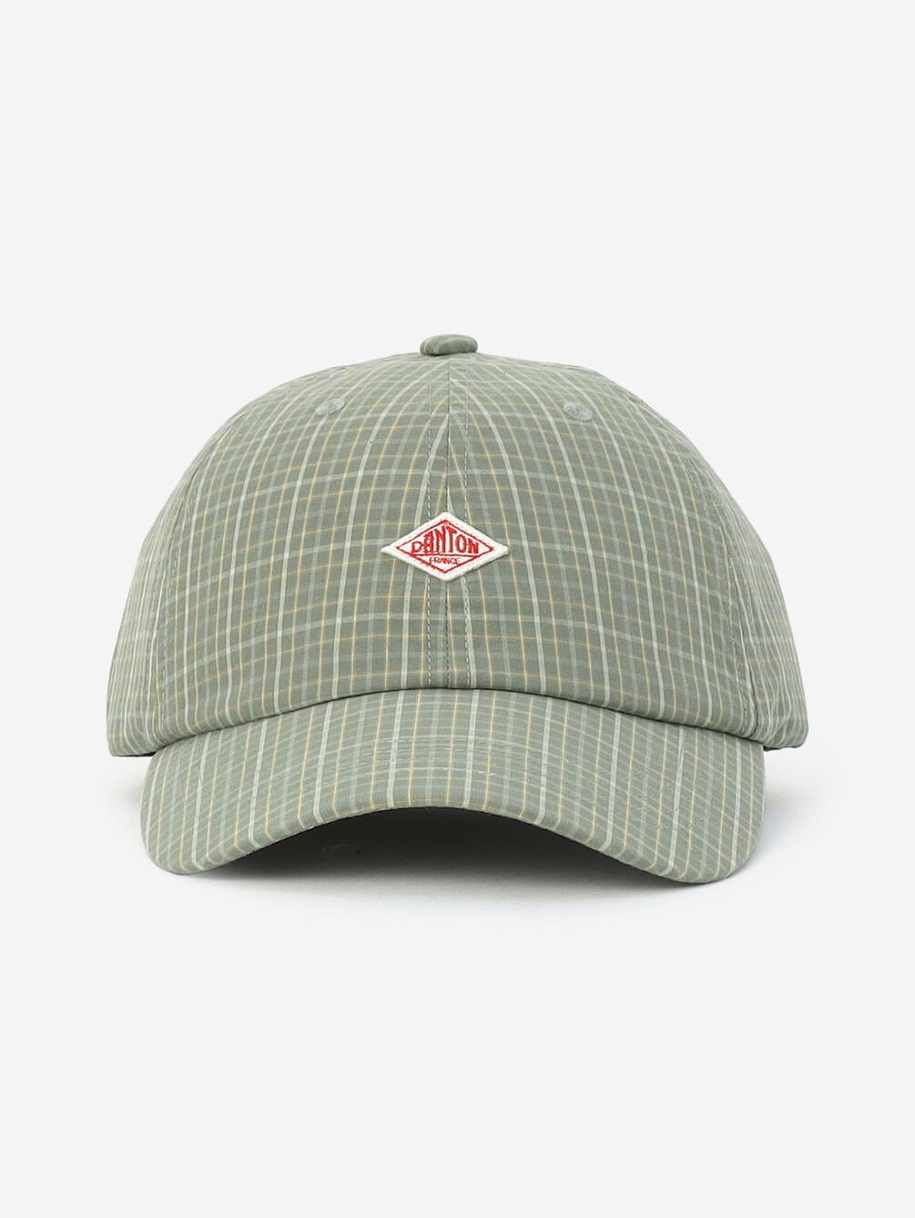 Danton Typewriter 6 Pane Baseball Cap - Green Checks