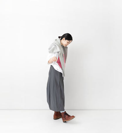 Veritecoeur Affeta Cocoon Skirt - Grey