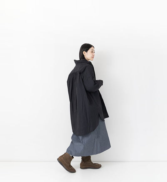 Veritecoeur Timeless Long Shirt - Black - LTD183