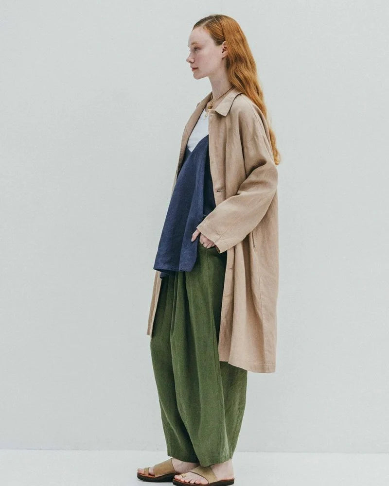 Fog Linen Work Quinn Cocoon Pants - Citronelle