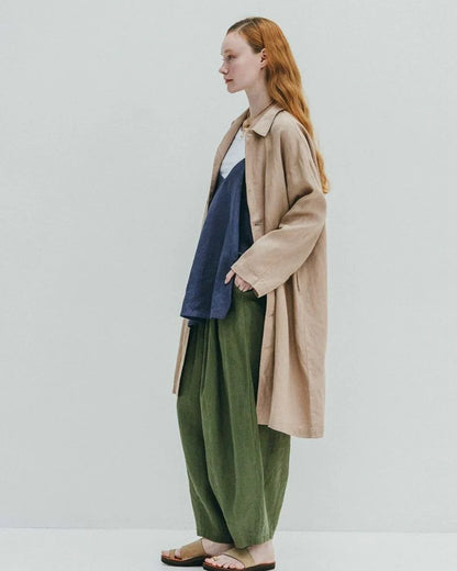 Fog Linen Work Quinn Cocoon Pants - Citronelle