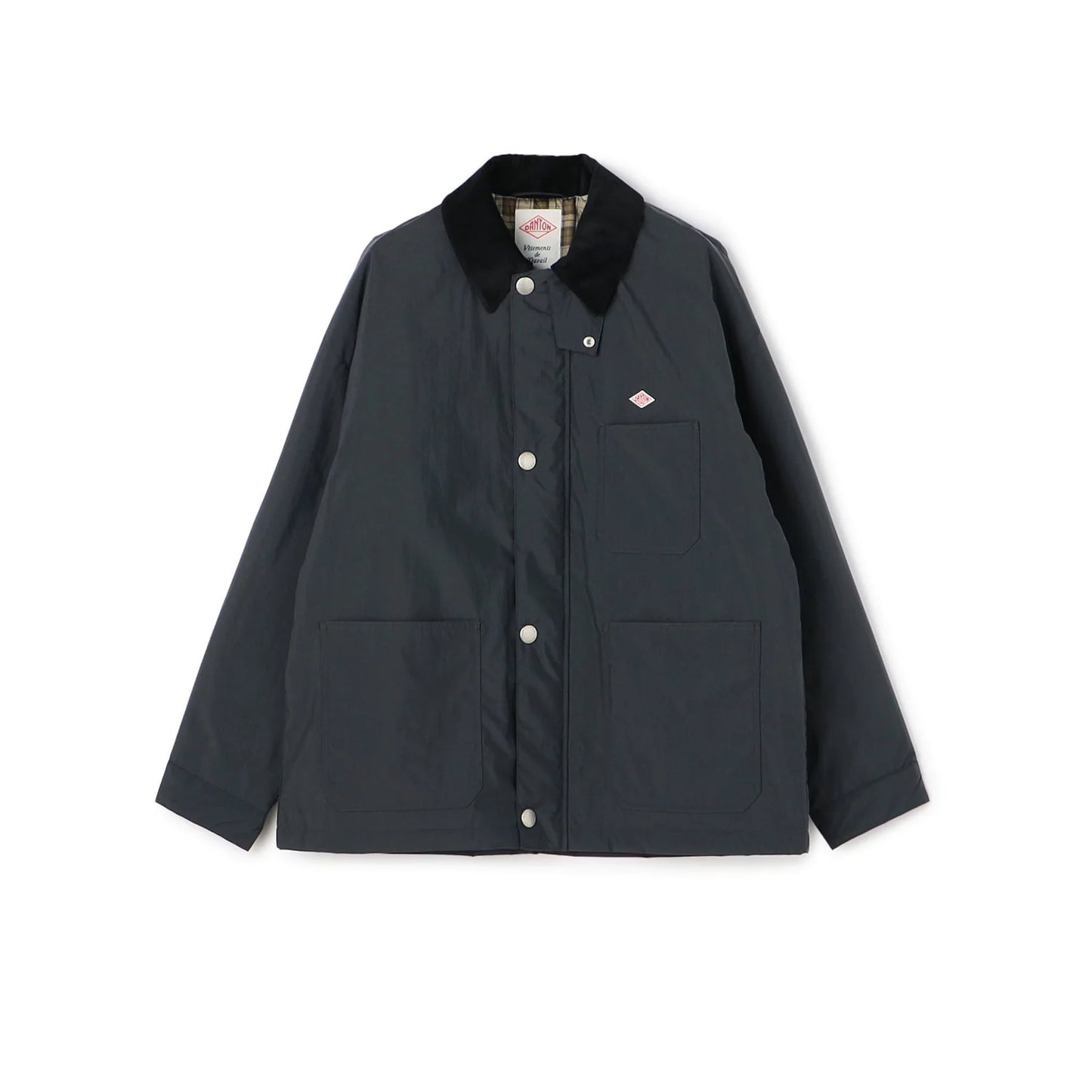 Danton Men's Taffeta Work Jacket - Charcoal