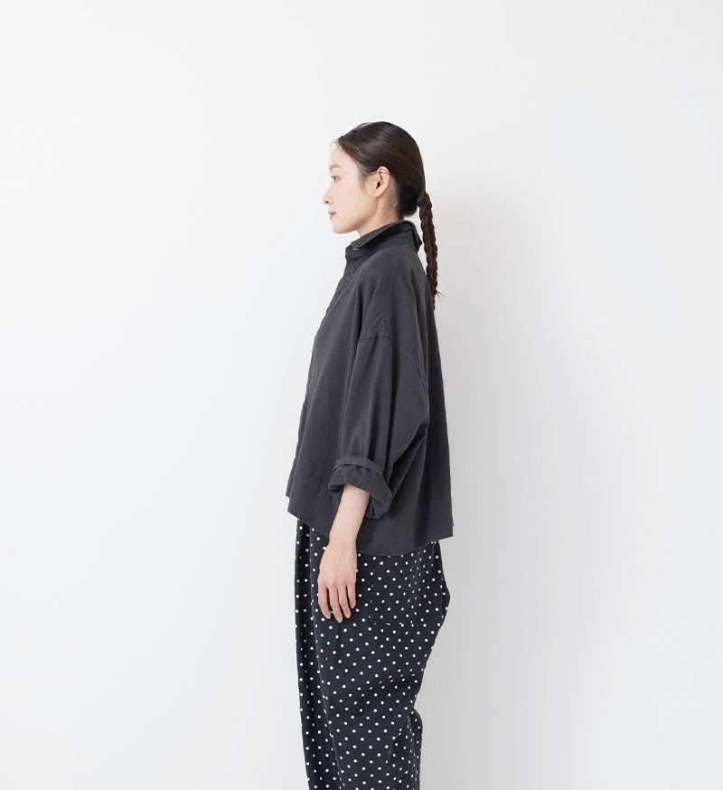 [Arriving Next Monday] Veritecoeur Soft Twill Shirt - Sumikuro (One Size Fits All)