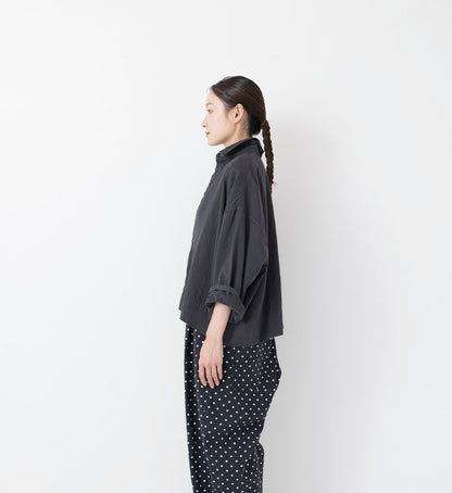 [Arriving Next Monday] Veritecoeur Soft Twill Shirt - Sumikuro (One Size Fits All)