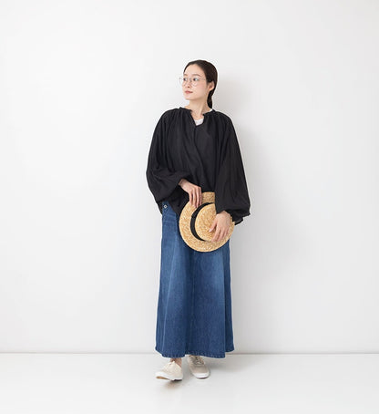 Veritecoeur Denim Skirt - Bleached