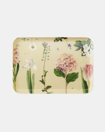 Fog Linen Work x Isabelle Boinot Linen-coated Tray - Botanical