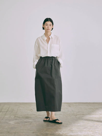 [Arriving Soon] Nicholson & Nicholson Clea Silk Shirt - Off-white