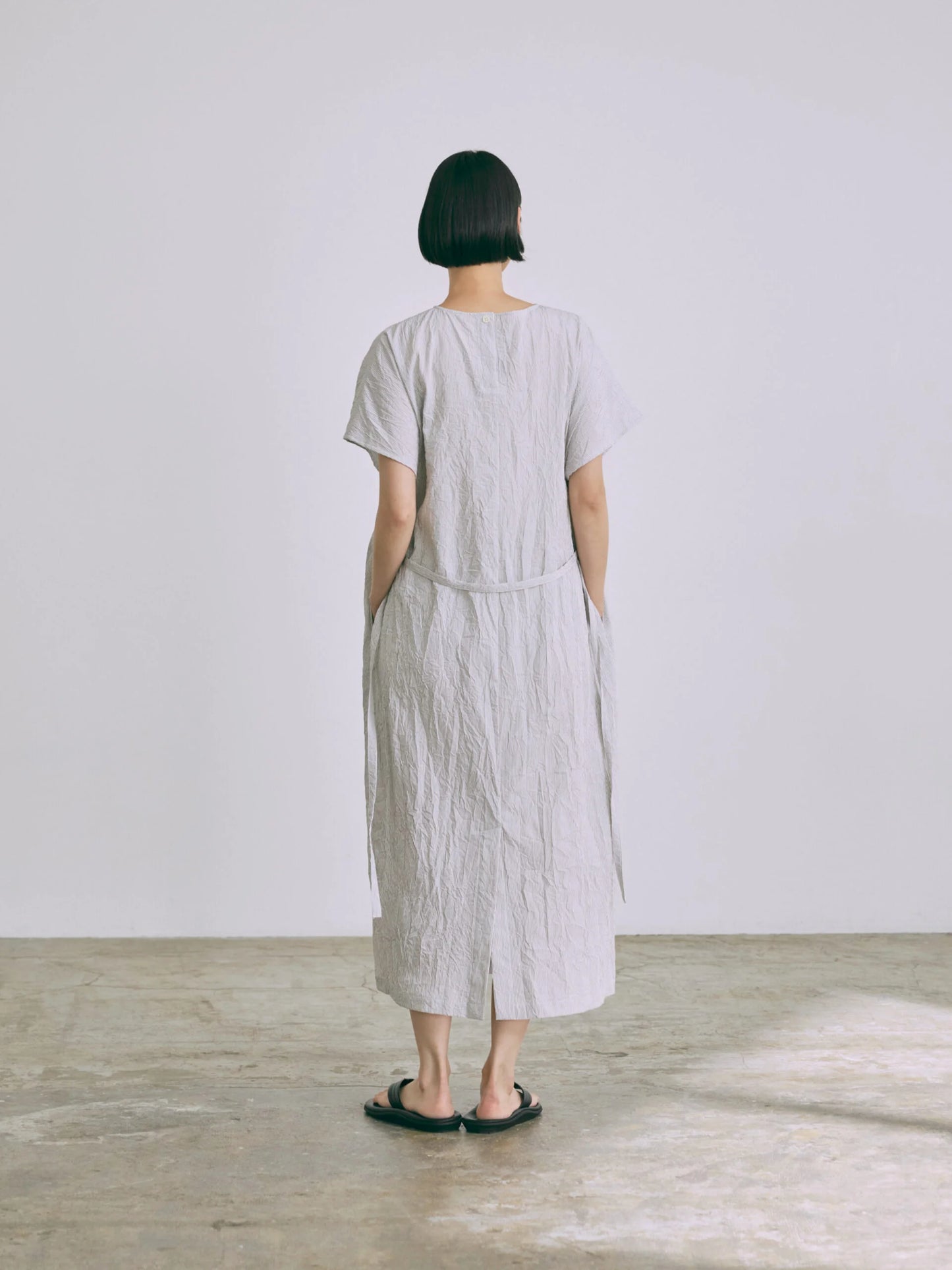 Nicholson & Nicholson Eve-CC Dress - Gray Stripe