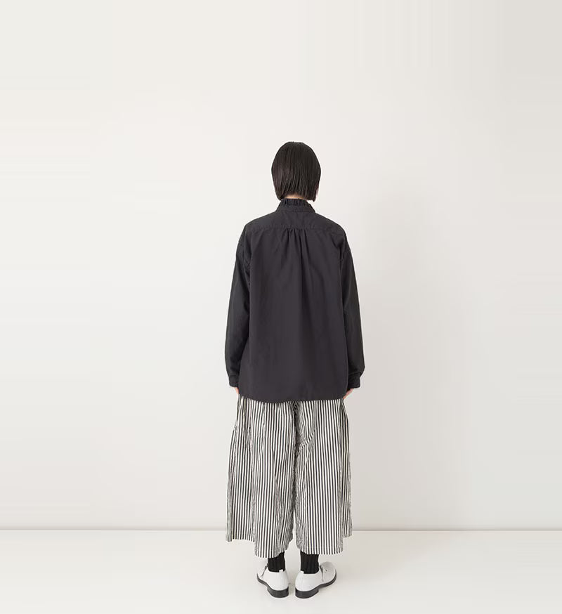 Veritecoeur Gathered Frill Shirt-2878 A