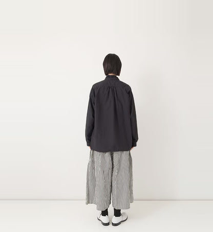 Veritecoeur Gathered Frill Shirt-2878 A