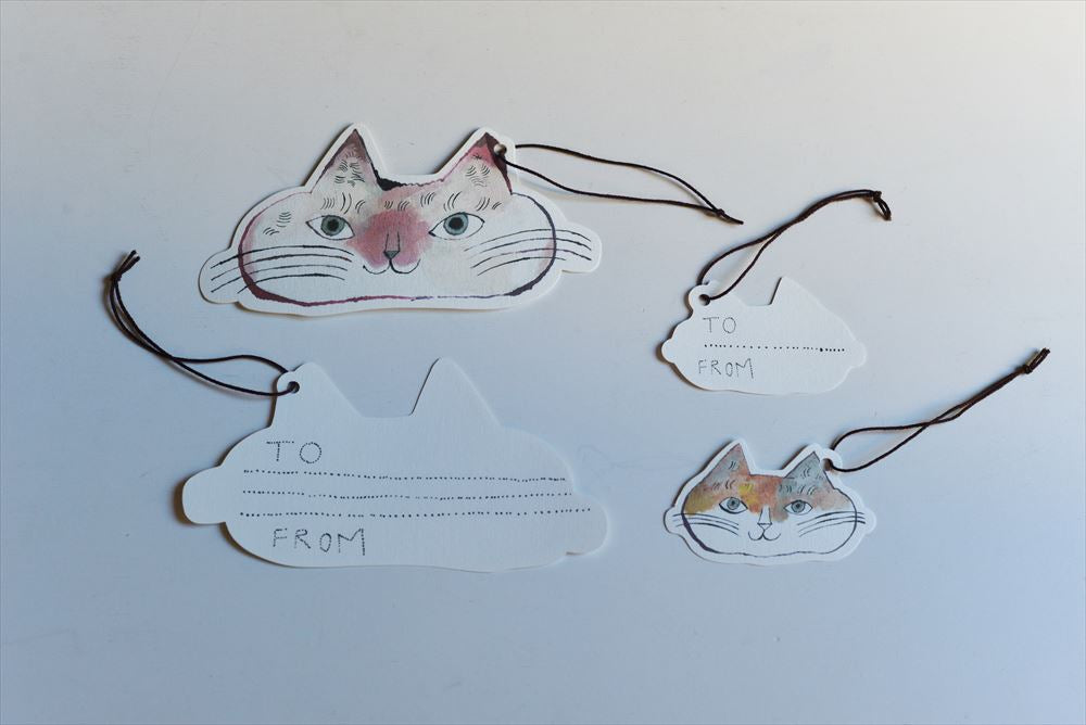 Toraneko Bonbon Cat Shape Gift Tag-Style C