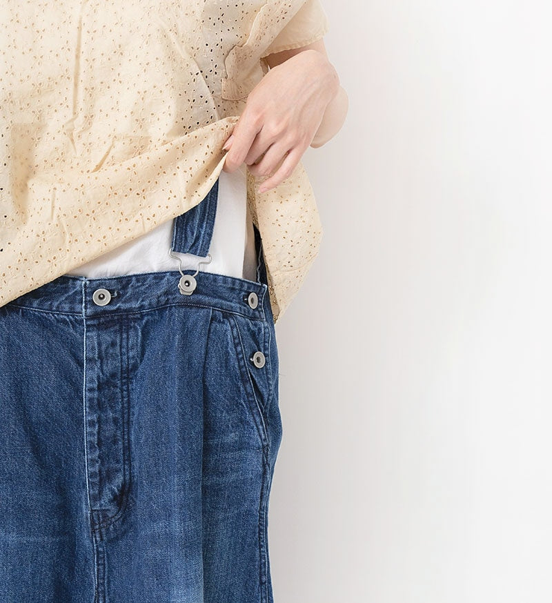 Veritecoeur Denim Skirt - Bleached