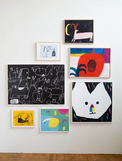 Fine Little Day Poster - House Cat by Yoshiko Hada