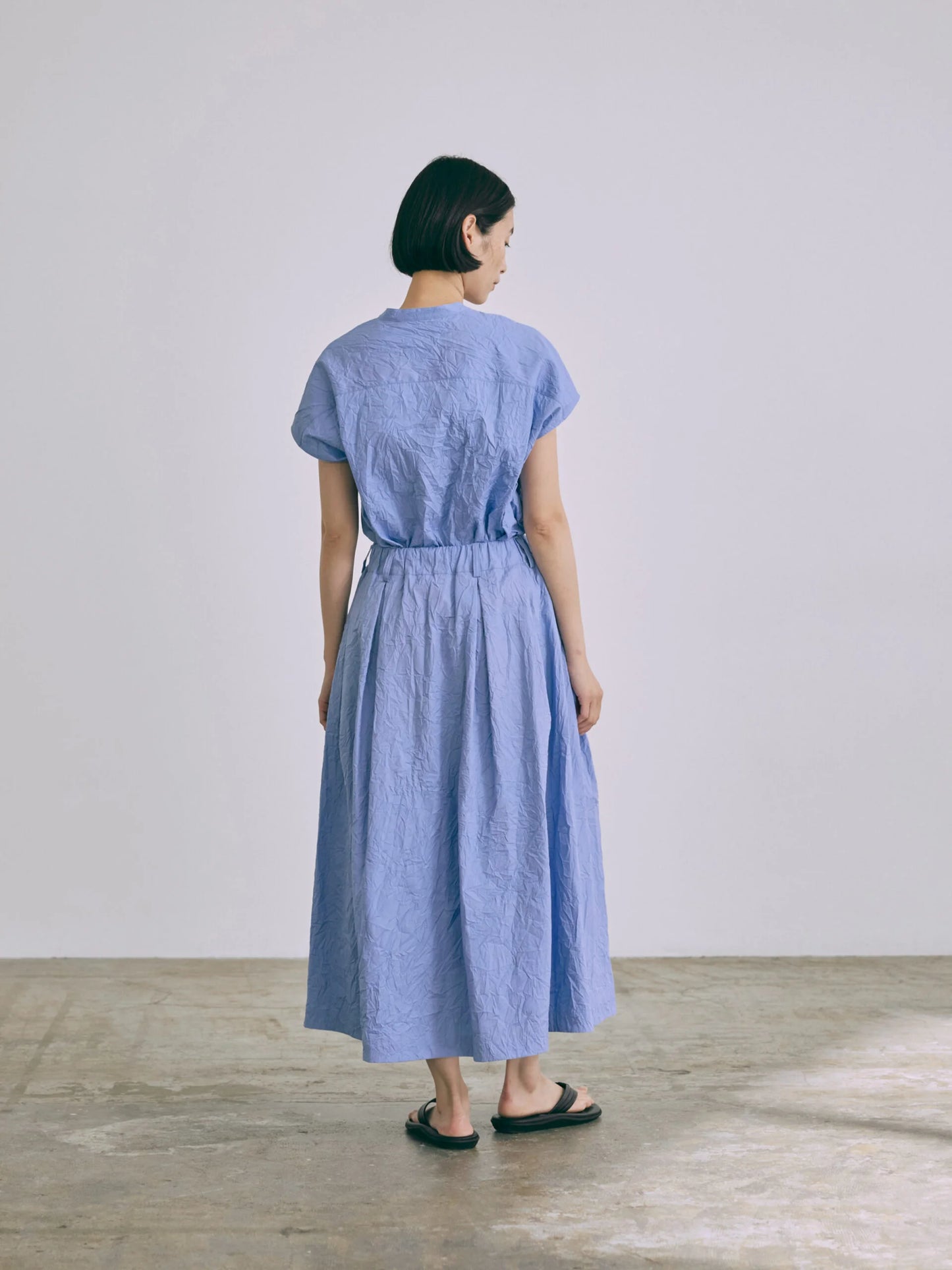 [Arriving Soon] Nicholson & Nicholson Mira-CC Skirt - Sax Blue