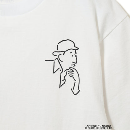 Ozu Yasujiro X BEAMS Japan T-shirt - 120th Anniversary (White)