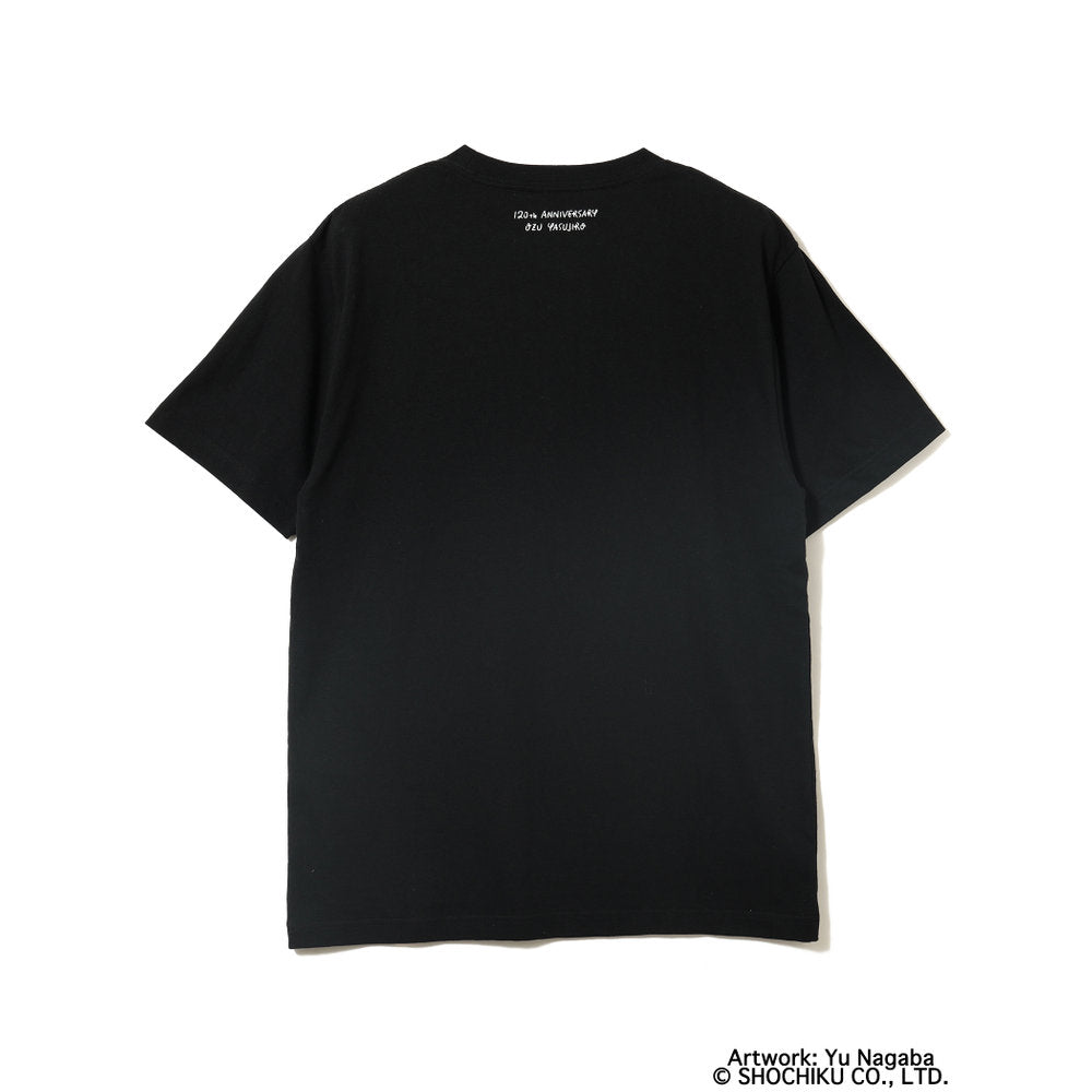 Ozu Yasujiro X BEAMS Japan T-shirt - 120th Anniversary (Black)