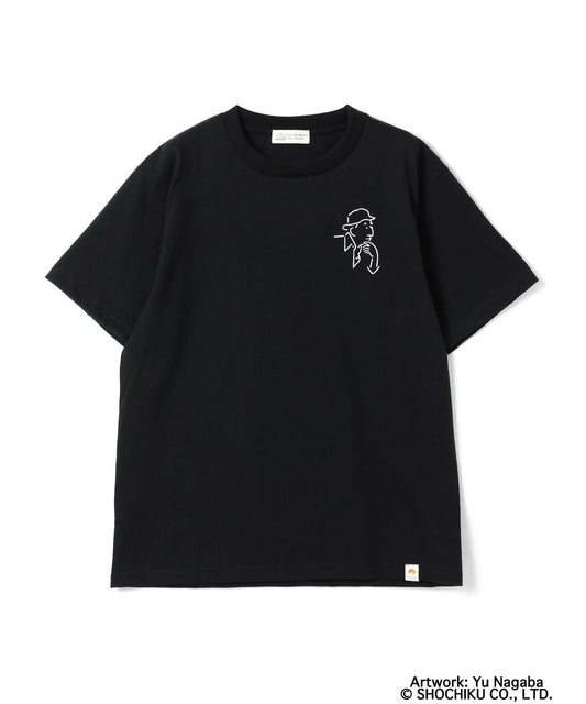 Ozu Yasujiro X BEAMS Japan T-shirt - 120th Anniversary (Black)