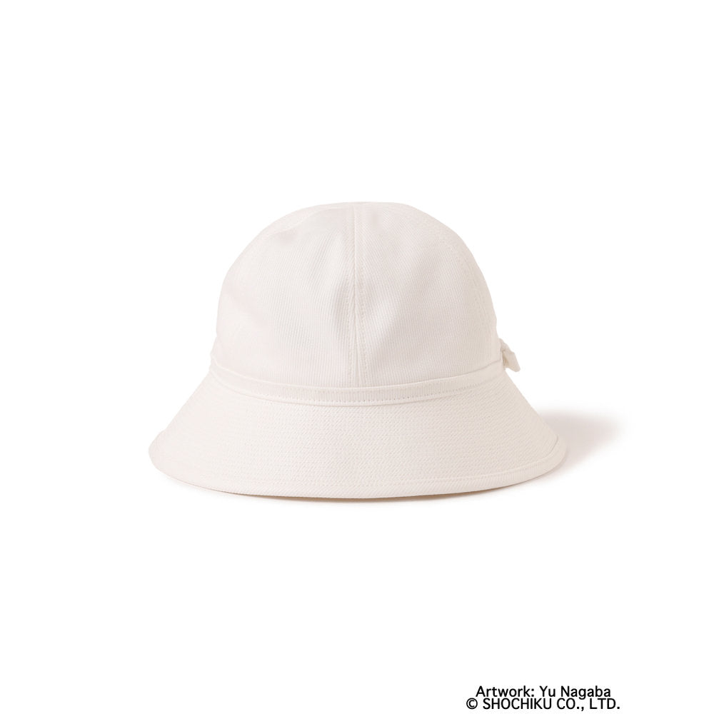 Ozu Yasujiro X BEAMS Japan Bucket Hat - White