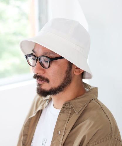 Ozu Yasujiro X BEAMS Japan Bucket Hat - White