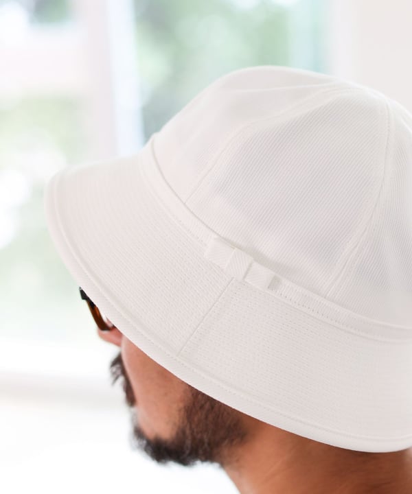 Ozu Yasujiro X BEAMS Japan Bucket Hat - White