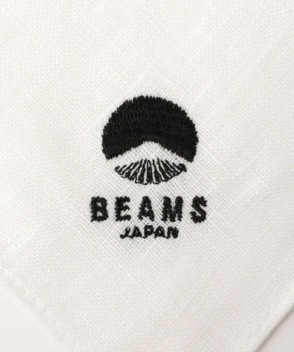 Ozu Yasujiro X BEAMS Japan Embroidered Handkerchief