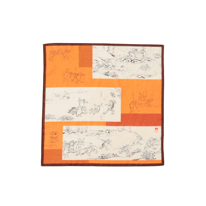 Beams Japan Chojugiga Handkerchief
