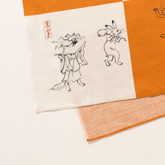 Beams Japan Chojugiga Wrapping Cloth Furoshiki