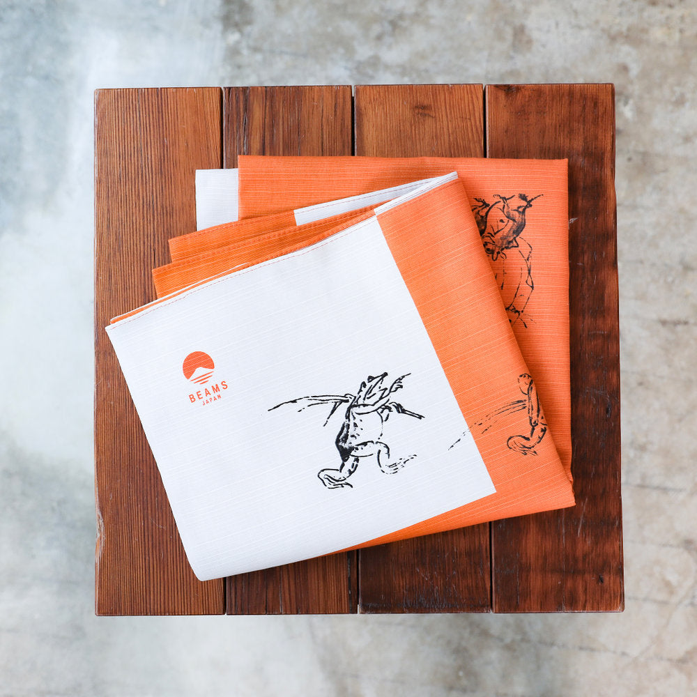 Beams Japan Chojugiga Wrapping Cloth Furoshiki