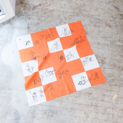 Beams Japan Chojugiga Wrapping Cloth Furoshiki