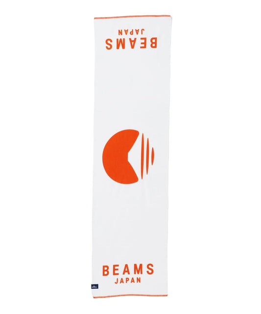 Beams Japan Orange Logo Hand Towel