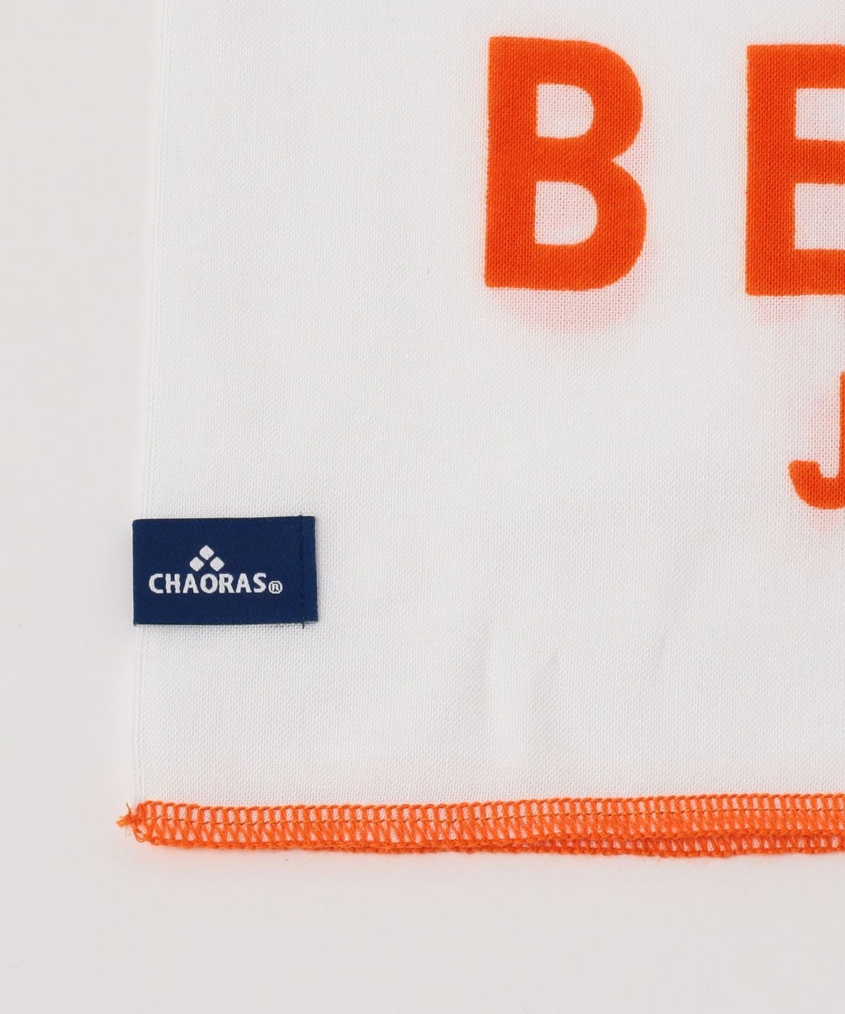 Beams Japan Orange Logo Hand Towel